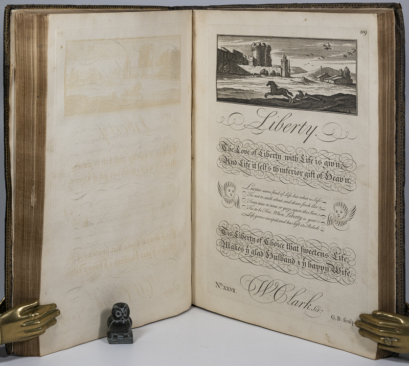 Bickham, The Universal Penman. - West Coast Rare Books