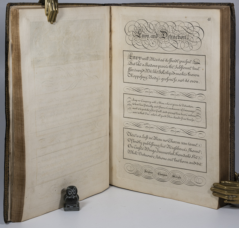 Bickham, The Universal Penman. - West Coast Rare Books