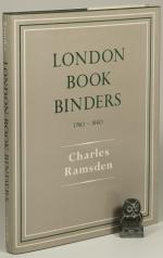 Ramsden, London Bookbinders 1780 - 1840.
