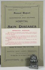 Anon. Annual Report of the Manchester and Salford Hospital for Skin Diseases.