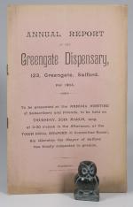 Anon. Annual Report of the Greengate Dispensary, 123, Greengate, Salford. For 1904.