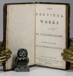 The Poetical Works of Mr. William Collins. To which are added Mr. Hammond's Elegies.