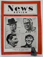 A Collection of Vintage ‘News Review’ Magazines. The First British Newsmagazine.