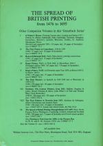 Sessions, The First Printers in Waterford: Cork and Kilkenny Pre - 1700.