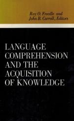 Freedle, Language Comprehension and the Acquisition of Knowledge.