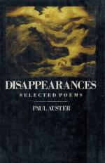 Auster, Disappearances - Selected Poems.