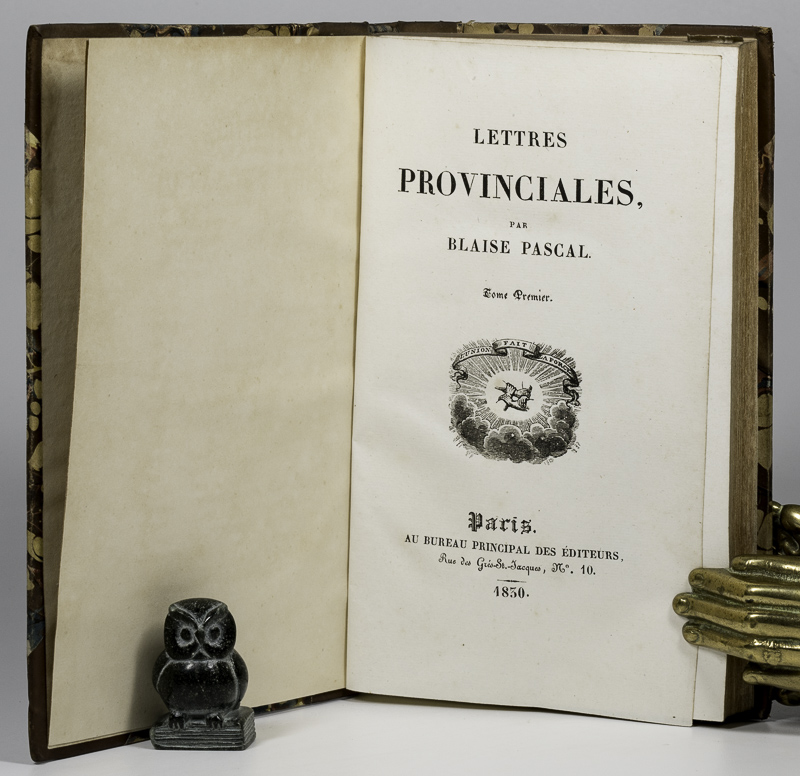 Blaise Pascal. - West Coast Rare Books