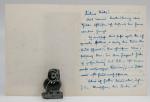Collection of Autographed Material and Art / Sammlung Signierter Texte und Zeich