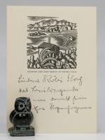 Collection of Autographed Material and Art / Sammlung Signierter Texte und Zeich