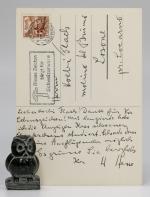 Collection of Autographed Material and Art / Sammlung Signierter Texte und Zeich