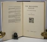 Shepard, The Broadside Ballad. A Study in Origins and Meaning.