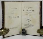 Simon, Le Gouvernement de M. Thiers. Tomes 1 et 2.