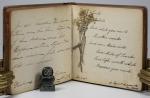 Early 20th Century Lady's Travel Autograph Book.