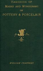 Chaffers, The Collector's Hand-book of Marks and Monograms on Pottery & Porcelain of the Renaissance and Modern Periods.